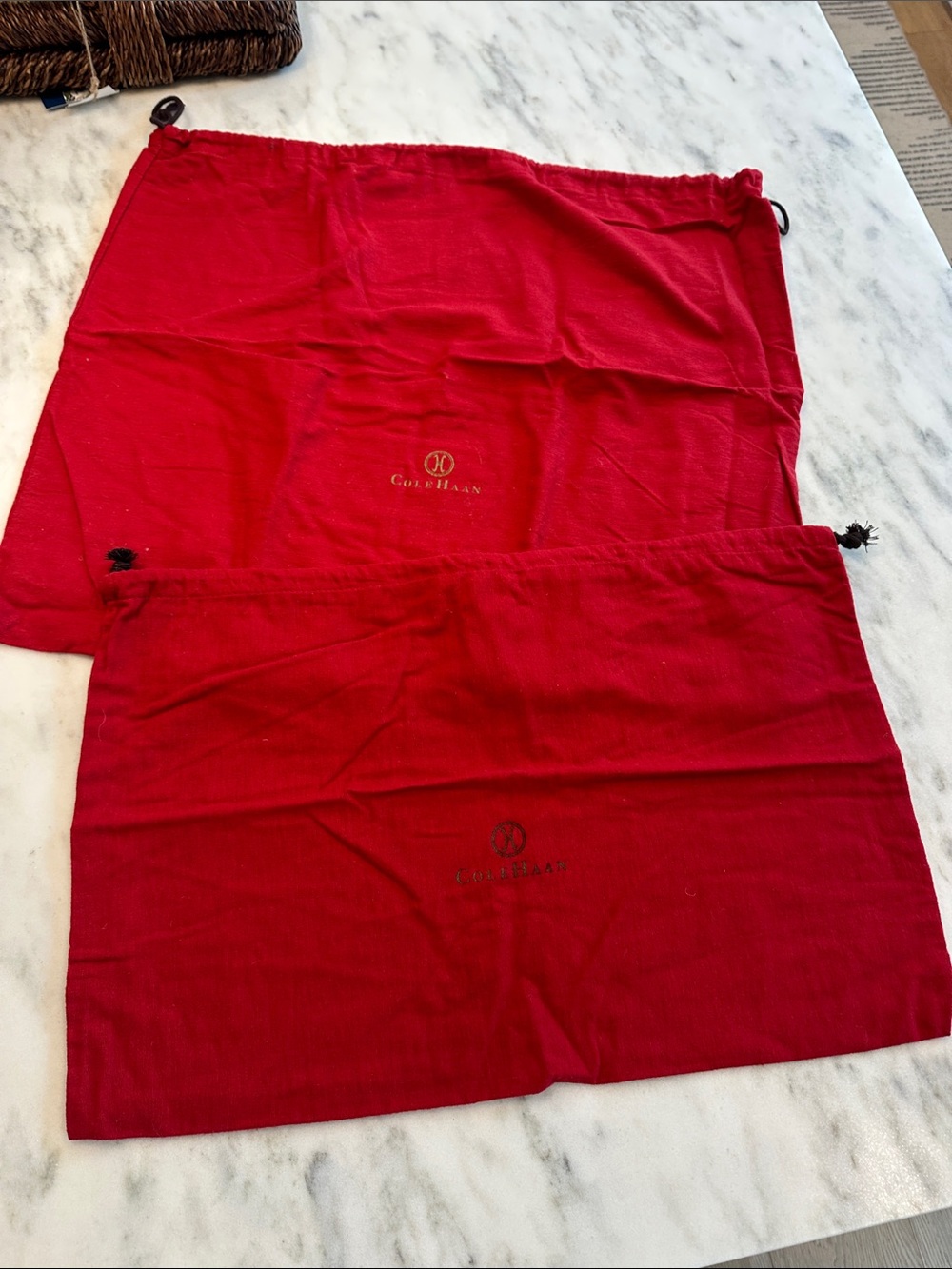 Cole Haan dust bags